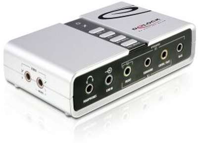 DeLOCK USB Sound Box 7.1 7.1 kanaler