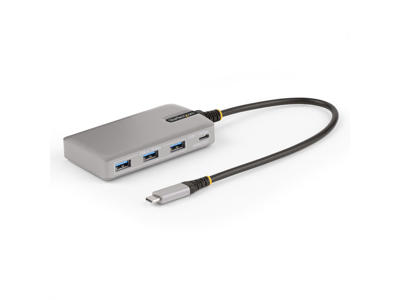 StarTech.com HB31C3A1CDPPD3 interface hub USB 3.2 Gen 2 (3.1 Gen 2) Type-C 10000 Mbit/s Sølv