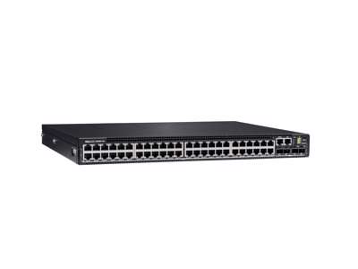 DELL N-Series N3248X-ON Administreret 10G Ethernet (100/1000/10000) Sort