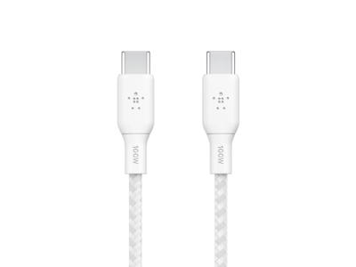 Belkin CAB014bt3MWH USB-kabel USB 2.0 3 m USB C Hvid