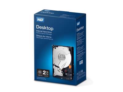 Western Digital Desktop Performance harddisk 2 TB 7200 rpm 64 MB 3.5" Serial ATA III