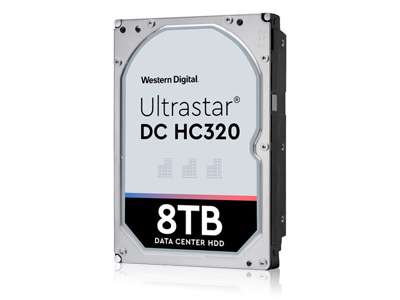 Western Digital Ultrastar DC HC320 harddisk 8 TB 7200 rpm 256 MB 3.5" SAS