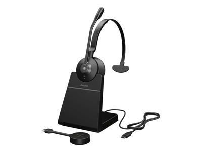 Jabra Engage 55 SE Headset Trådløs Kontor/Callcenter Sort