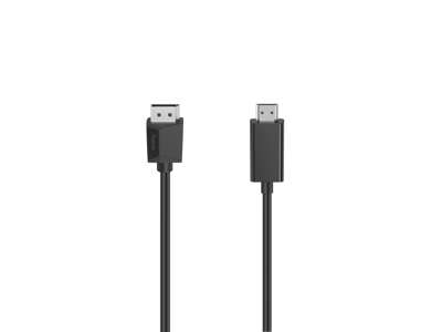 Hama 00200712 videokabel adapter 1,5 m DisplayPort HDMI Sort