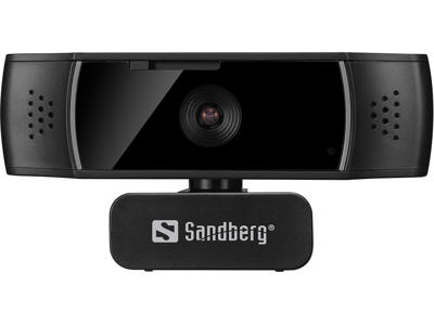 Sandberg 134-38 webcam 2,07 MP 1920 x 1080 pixel USB 2.0 Sort