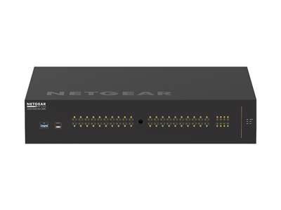 NETGEAR M4250-40G8XF-PoE++ Administreret L2/L3 Gigabit Ethernet (10/100/1000) Strøm over Ethernet (PoE) 2U Sort