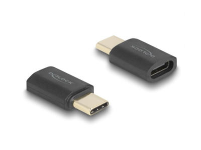 DeLOCK 60237 kabel kønsskifter USB Type-C Anthracit