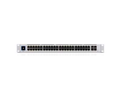 Ubiquiti UniFi USW-PRO-48 netværksswitch Administreret L2/L3 Gigabit Ethernet (10/100/1000) 1U Sølv