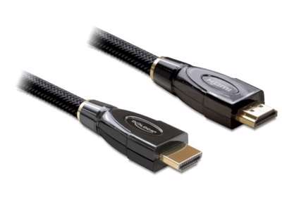 DeLOCK 2m HDMI AM/AM HDMI-kabel HDMI Type A (Standard) Sort