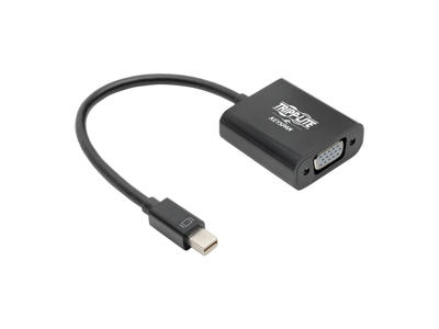 Tripp Lite P137-06N-VGAB videokabel adapter 0,15 m Mini DisplayPort VGA (D-Sub) Sort