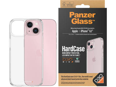 Cover, iPhone 15, Transparent, PanzerGlass HardCase 