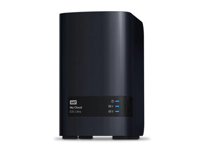 Western Digital My Cloud EX2 Ultra NAS Desktop Marvell Armada 385 1 GB DDR3 4 TB HDD My Cloud OS Sort