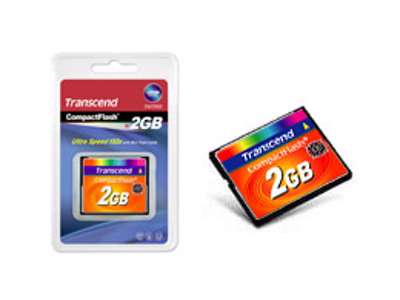 Transcend TS2GCF133 hukommelseskort 2 GB CompactFlash MLC