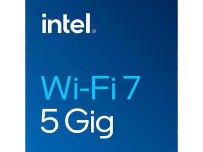 Intel Wi-Fi 7 BE200 Intern WLAN / Bluetooth 5800 Mbit/s