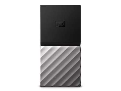 Western Digital My Passport SSD 2 TB USB Type-C 3.2 Gen 1 (3.1 Gen 1) Sort, Sølv