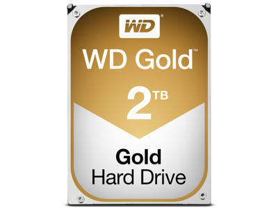 Western Digital Gold harddisk 2 TB 7200 rpm 128 MB 3.5" Serial ATA III