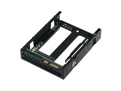 QNAP QDA-A2AR drevkabinet HDD/SSD kabinet Sort 2.5"