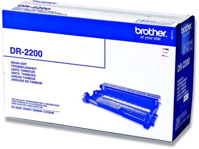 Tromle, DR-2200, Ingen farve, 12.000 sider, Brother 