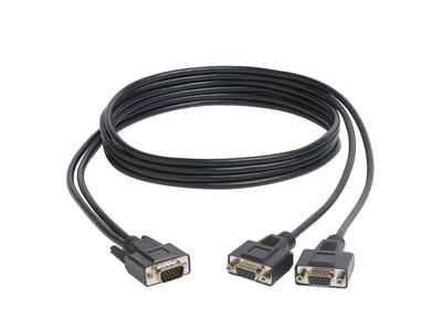 Tripp Lite P516-006-HR VGA kabel 1,83 m VGA (D-Sub) 2 x VGA (D-Sub) Sort