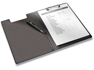 Clipboard Leitz Solid m/forside A4 blå