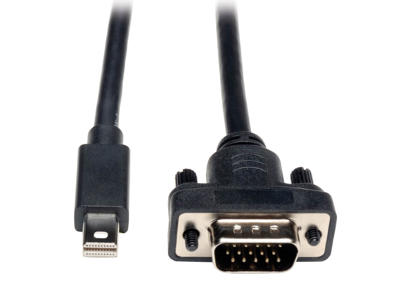 Tripp Lite P586-010-VGA-V2 videokabel adapter 3,05 m Mini DisplayPort Sort