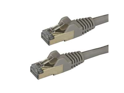 StarTech.com 6ASPAT50CMGR netværkskabel Grå 0,5 m Cat6a U/FTP (STP)