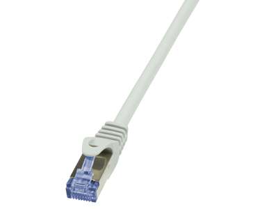 LogiLink 10m Cat.6A 10G S/FTP netværkskabel Grå Cat6a S/FTP (S-STP)