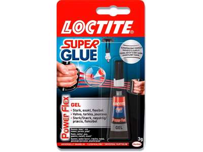 Lim, Sekund, 3g, Tube, Loctite Super Glue Gel