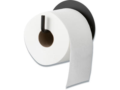 Toiletrulleholder, Sort, Naga