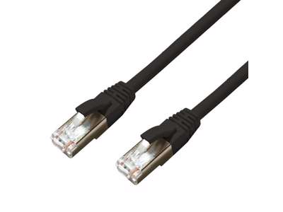 Microconnect MC-SFTP6A015S netværkskabel Sort 1,5 m Cat6a S/FTP (S-STP)