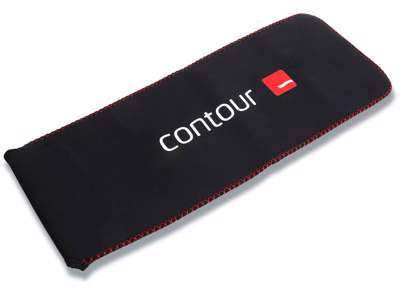 Sleeve, Rollermouse og Balance Keyboard, Sort, Velcro, Contour 