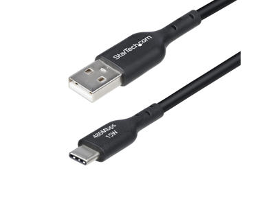 StarTech.com USB2AC2MNC USB-kabel USB 2.0 2 m USB A USB C Sort