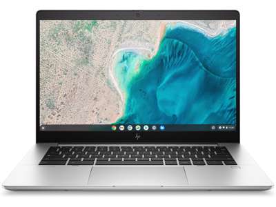 HP Elite c640 G3 Intel® Core™ i5 i5-1245U Chromebook 35,6 cm (14") Fuld HD 16 GB LPDDR4x-SDRAM 256 GB SSD Wi-Fi 6 (802.11ax) ChromeOS Sølv