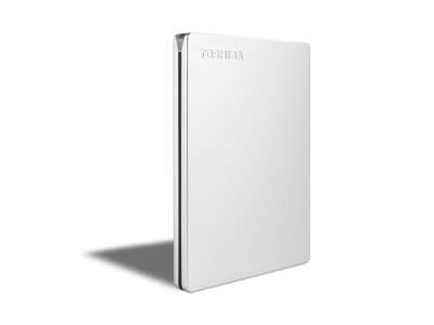 Toshiba Canvio Slim ekstern harddisk 1 TB 2.5" Micro-USB B 3.2 Gen 1 (3.1 Gen 1) Sølv