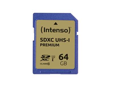 Intenso 3421490 hukommelseskort 64 GB SDXC UHS-I Klasse 10