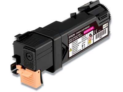 Toner, C2900N, Magenta-rød, 2.500 sider, Epson C13S050628