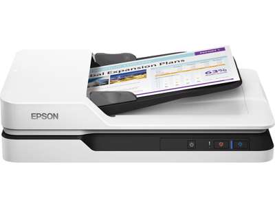 Epson WorkForce DS-1630 Flatbed skanner 1200 x 1200 dpi A4 Sort, Hvid