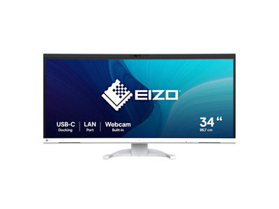 EIZO FlexScan EV3450XC-WT LED display 86,6 cm (34.1") 3440 x 1440 pixel UltraWide Quad HD Hvid