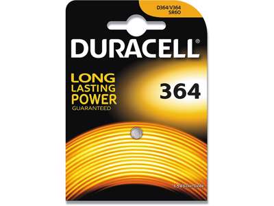 Batteri, 364, 1.5 V, 1 stk, Duracell