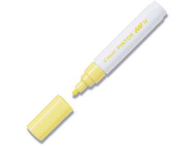 Hobby marker, Pastel gul, 1.4 mm, 1 stk, Pilot Pintor SW-PT-M-PY