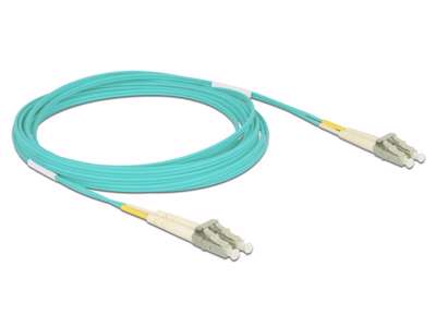 DeLOCK 86561 InfiniBand og fiberoptisk kabel 5 m LC Turkisfarve