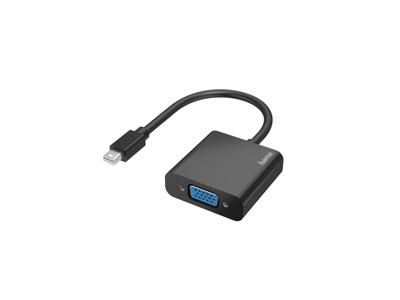 Hama 00200333 videokabel adapter Mini DisplayPort VGA (D-Sub) Sort