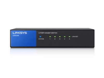 Linksys 5-Port Business Desktop Gigabit Switch (LGS105)