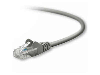 Belkin CAT5e Patch Cable Snagless Molded netværkskabel Grå 15 m