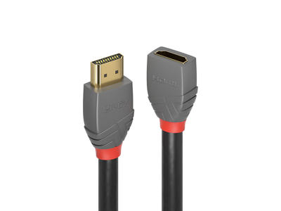 Lindy 36478 HDMI-kabel 3 m HDMI Type A (Standard) Sort