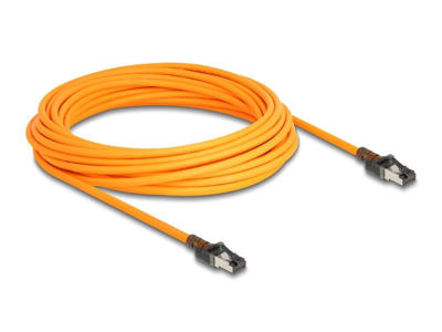 DeLOCK 80418 netværkskabel Orange 10 m Cat6a S/FTP (S-STP)