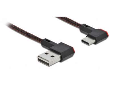 DeLOCK 85283 USB-kabel USB 2.0 2 m USB A USB C Sort