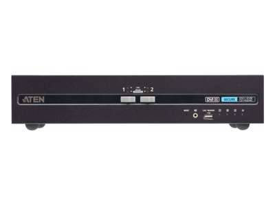 ATEN CS1142D4C-AT-G KVM Switch Stativ-montering Sort