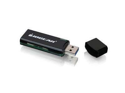 iogear GFR304SD kortlæser USB 3.2 Gen 1 (3.1 Gen 1) Sort