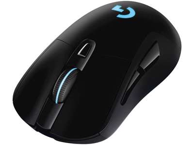 Logitech G703 Lightspeed Wireless Gaming Mouse HERO 16K Sensor, Black